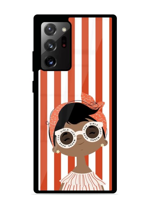 Girls Just Wanna Have Fun Glossy Soft Edge Case for Samsung Galaxy Note 20 Ultra Chachhi