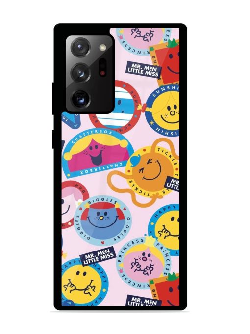 Whimsical Mr. Men & Little Miss Glossy Soft Edge Case for Samsung Galaxy Note 20 Ultra Chachhi