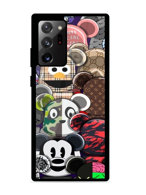 Streetwear Bearbrick Extravaganza Glossy Soft Edge Case for Samsung Galaxy Note 20 Ultra Chachhi