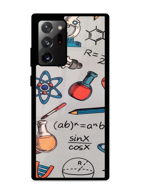 Science Doodle Delight Glossy Soft Edge Case for Samsung Galaxy Note 20 Ultra Chachhi