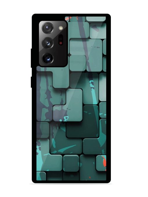 Abstract Geometric Mosaic Glossy Soft Edge Case for Samsung Galaxy Note 20 Ultra Chachhi