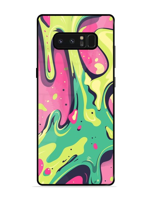 Gooey Grooves Glossy Soft Edge Case for Samsung Galaxy Note 8 Chachhi