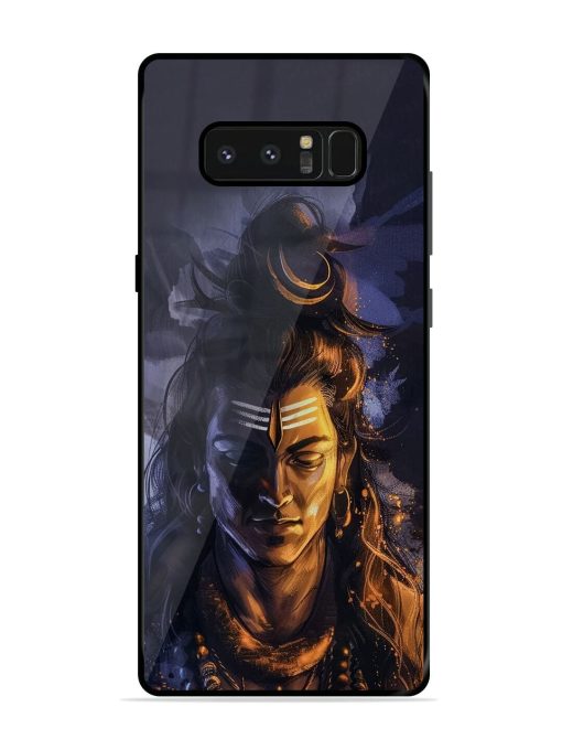 Lord Shiva Glossy Soft Edge Case for Samsung Galaxy Note 8 Chachhi