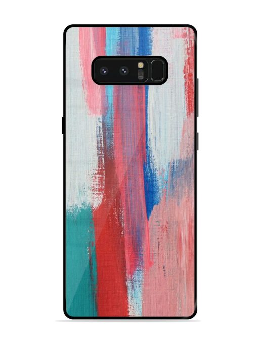 Colorful Chaos Glossy Soft Edge Case for Samsung Galaxy Note 8 Chachhi