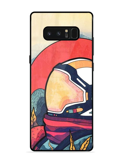 Cosmic Daydream Glossy Soft Edge Case for Samsung Galaxy Note 8 Chachhi