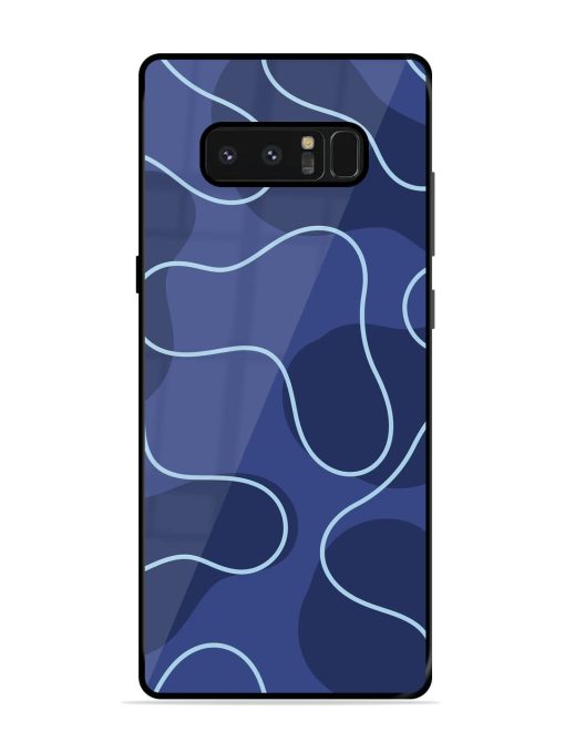 Midnight Maze Glossy Soft Edge Case for Samsung Galaxy Note 8 Chachhi