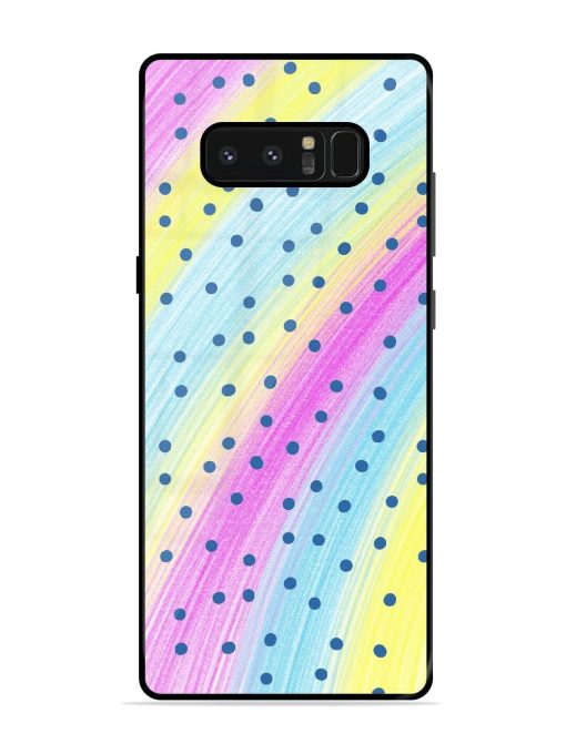 Polka Dot Paradise Glossy Soft Edge Case for Samsung Galaxy Note 8 Chachhi