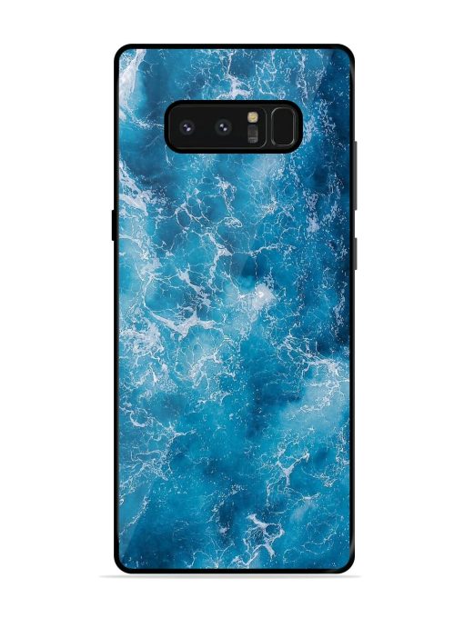 Oceanic Abyss Glossy Soft Edge Case for Samsung Galaxy Note 8 Chachhi