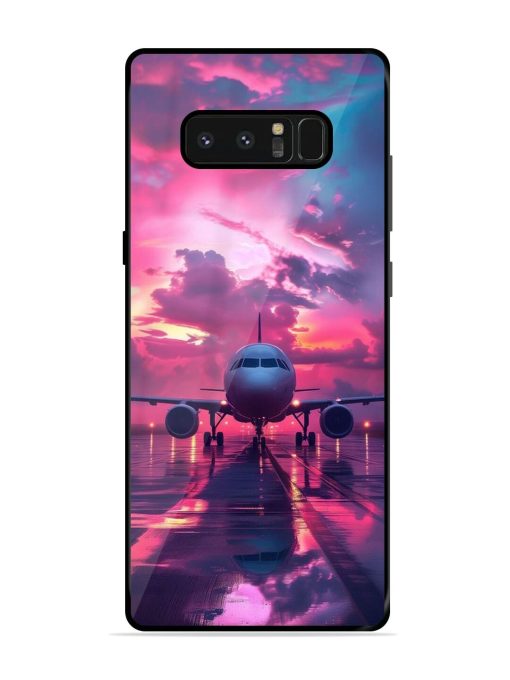 Neon Runway Glossy Soft Edge Case for Samsung Galaxy Note 8 Chachhi