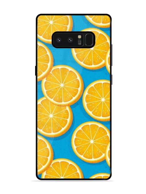 Citrus Symphony Glossy Soft Edge Case for Samsung Galaxy Note 8 Chachhi