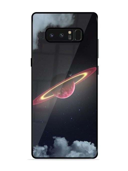 Cosmic Ballet Glossy Soft Edge Case for Samsung Galaxy Note 8 Chachhi