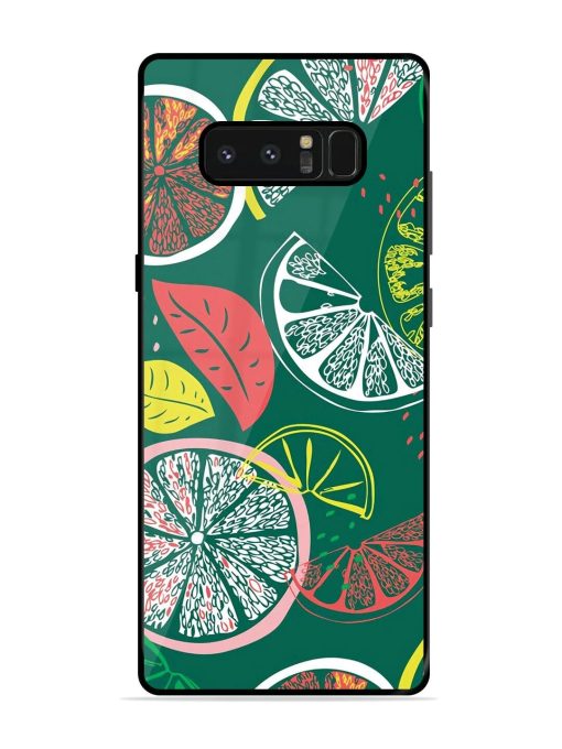 Citrus Symphony Glossy Soft Edge Case for Samsung Galaxy Note 8 Chachhi