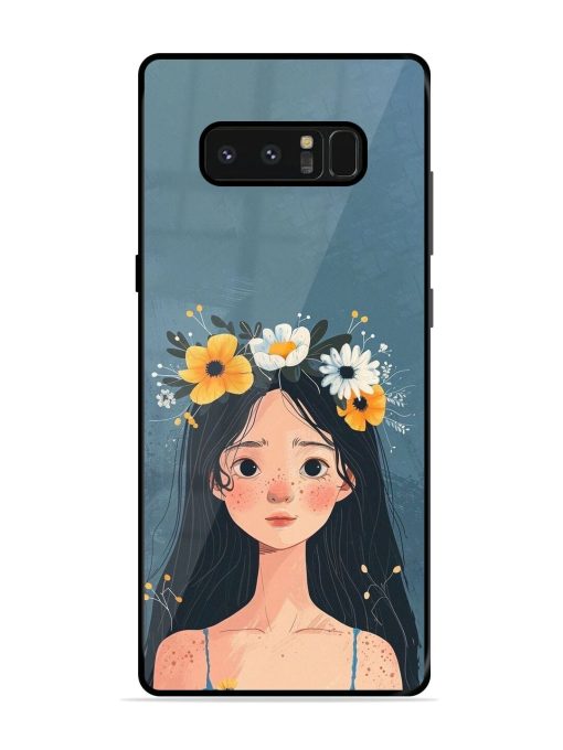 Gurl Art Glossy Soft Edge Case for Samsung Galaxy Note 8 Chachhi