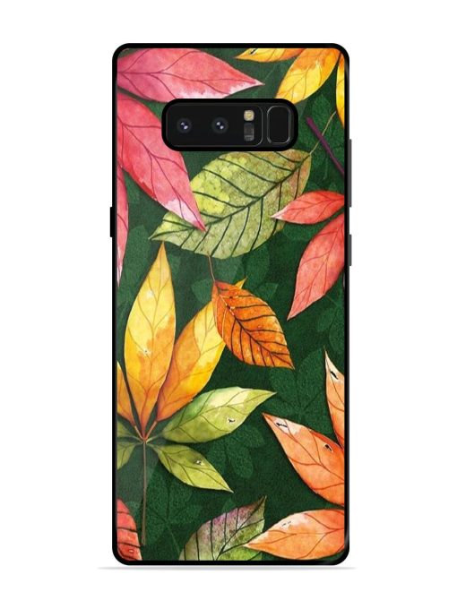 Autumn'S Embrace Glossy Soft Edge Case for Samsung Galaxy Note 8 Chachhi