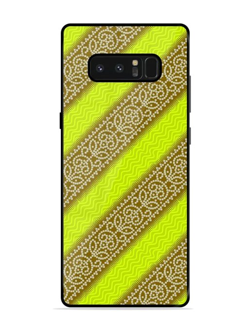 Golden Bandana Bliss Glossy Soft Edge Case for Samsung Galaxy Note 8 Chachhi