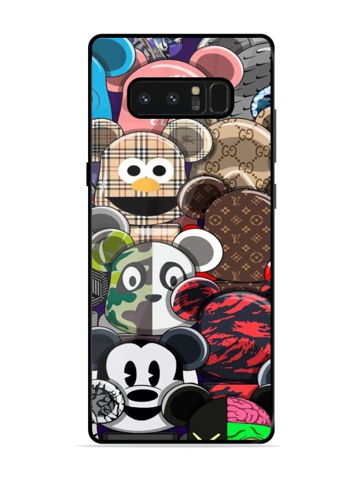 Streetwear Bearbrick Extravaganza Glossy Soft Edge Case for Samsung Galaxy Note 8 Chachhi