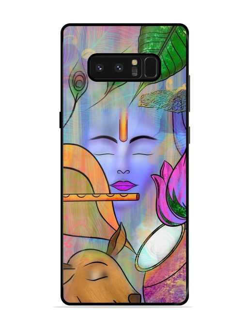 Divine Serenity Glossy Soft Edge Case for Samsung Galaxy Note 8 Chachhi