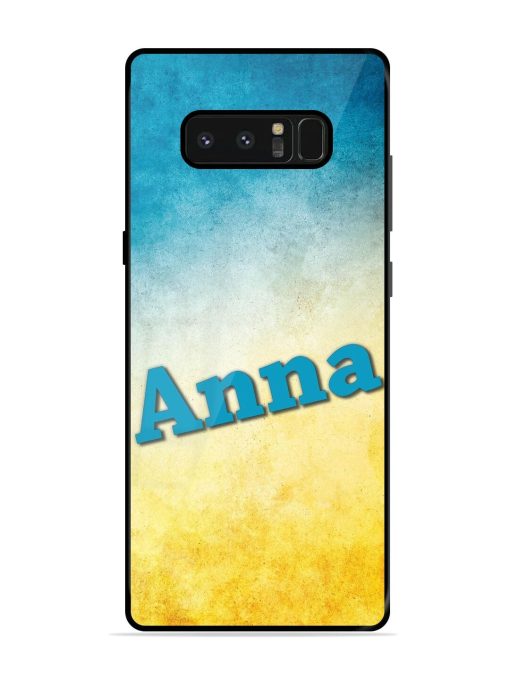 Anna'S Glossy Soft Edge Case for Samsung Galaxy Note 8 Chachhi