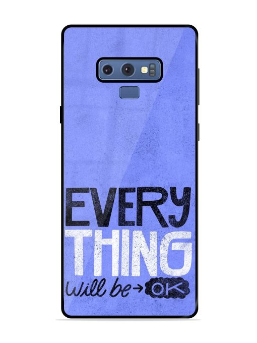 Hopeful Hues Glossy Soft Edge Case for Samsung Galaxy Note 9 Chachhi