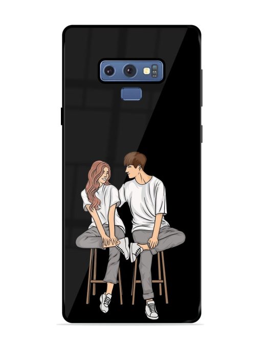 Soulful Connection Glossy Soft Edge Case for Samsung Galaxy Note 9 Chachhi