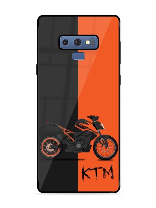 Orange Beast Glossy Soft Edge Case for Samsung Galaxy Note 9 Chachhi