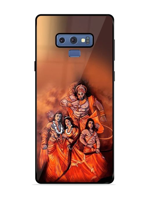 Sita Ram Glossy Soft Edge Case for Samsung Galaxy Note 9 Chachhi