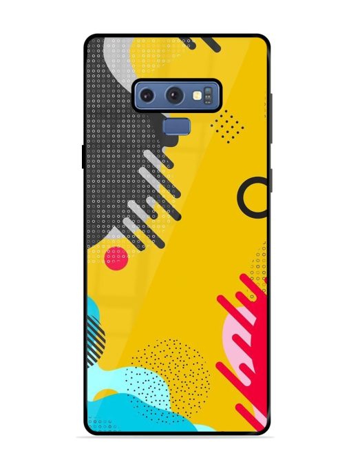 Neon Pop Glossy Soft Edge Case for Samsung Galaxy Note 9 Chachhi