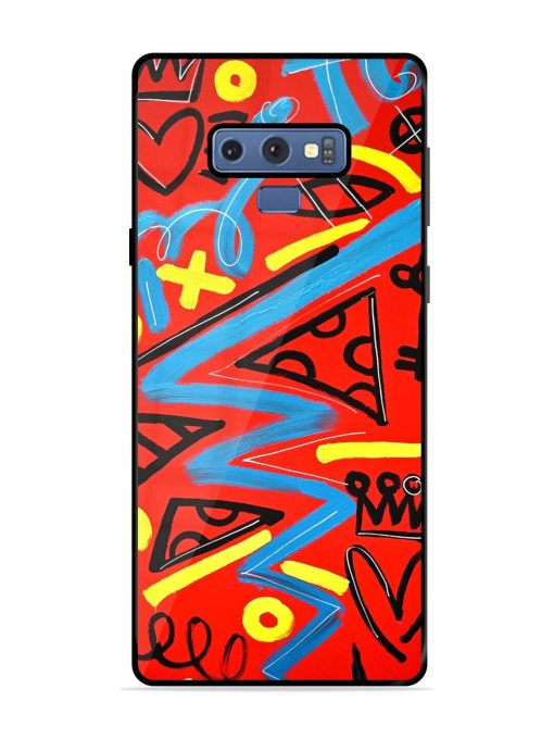 Groovy Garden Glossy Soft Edge Case for Samsung Galaxy Note 9 Chachhi