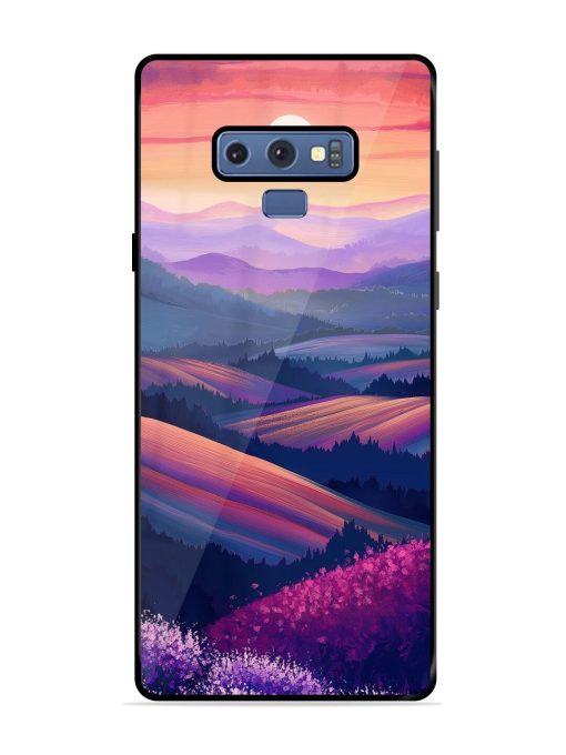 Twilight'S Embrace Glossy Soft Edge Case for Samsung Galaxy Note 9 Chachhi