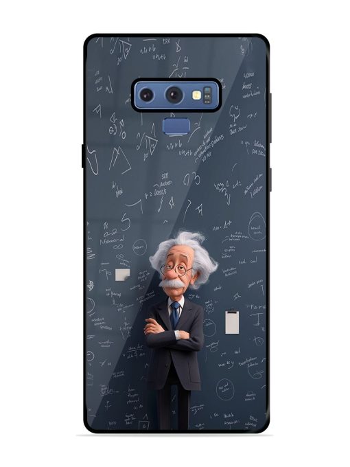 Albert Einstein Glossy Soft Edge Case for Samsung Galaxy Note 9 Chachhi