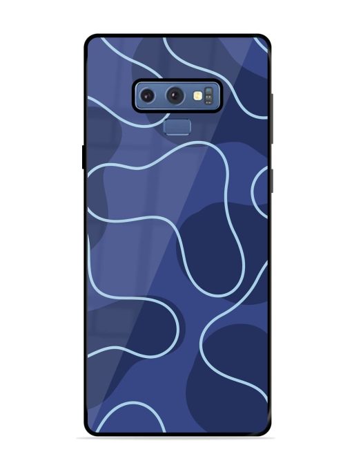 Midnight Maze Glossy Soft Edge Case for Samsung Galaxy Note 9 Chachhi