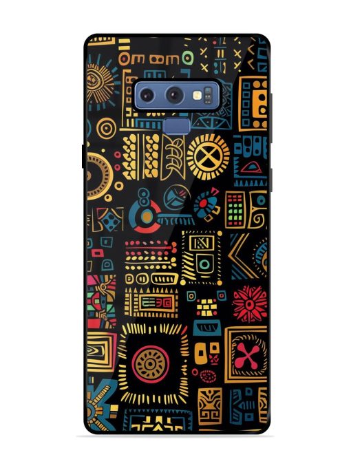 Tribal Tapestry Glossy Soft Edge Case for Samsung Galaxy Note 9 Chachhi