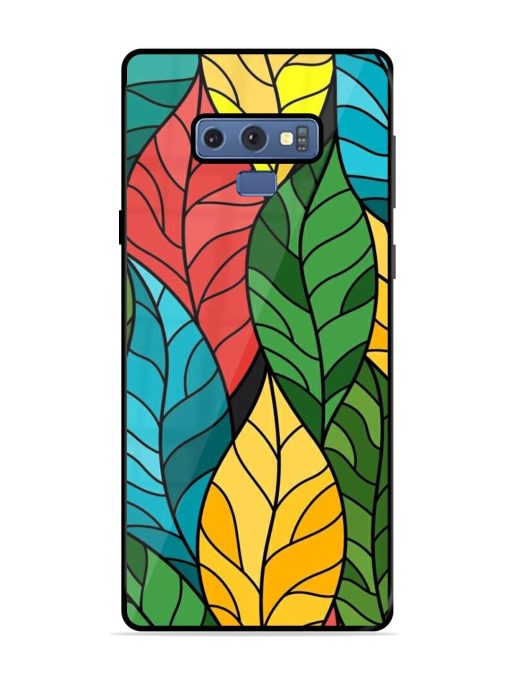 Foliage Fiesta Glossy Soft Edge Case for Samsung Galaxy Note 9 Chachhi