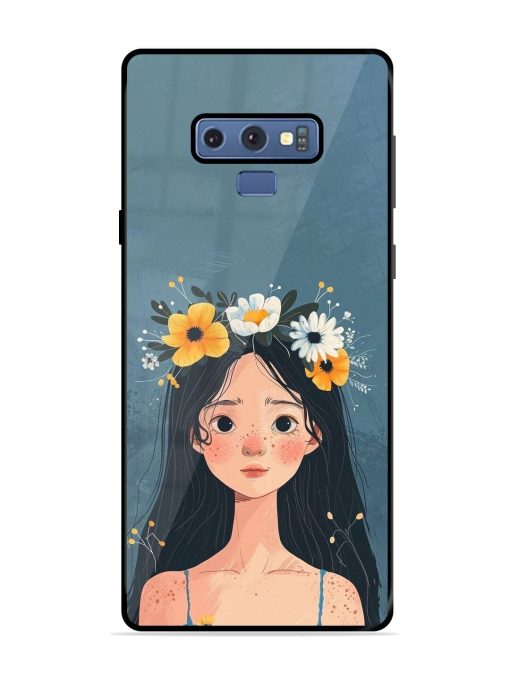 Gurl Art Glossy Soft Edge Case for Samsung Galaxy Note 9 Chachhi