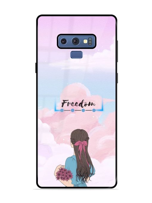 Skyward Dreams Glossy Soft Edge Case for Samsung Galaxy Note 9 Chachhi