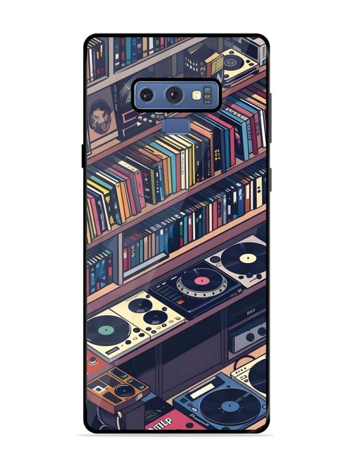 Music Lover'S Haven Glossy Soft Edge Case for Samsung Galaxy Note 9 Chachhi