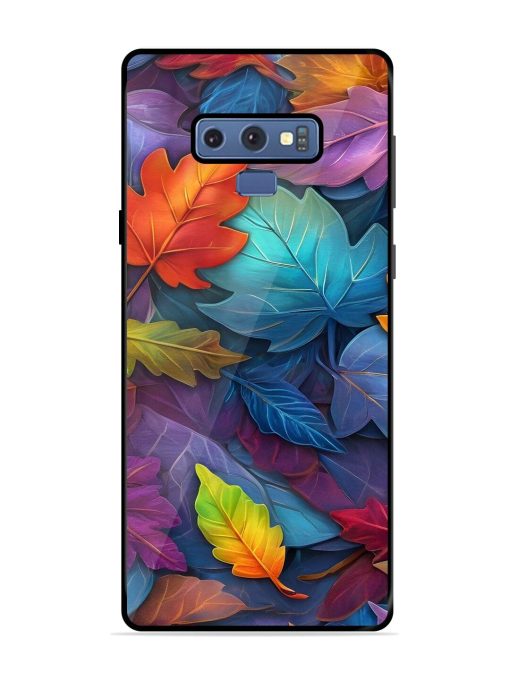 Autumn'S Embrace Glossy Soft Edge Case for Samsung Galaxy Note 9 Chachhi