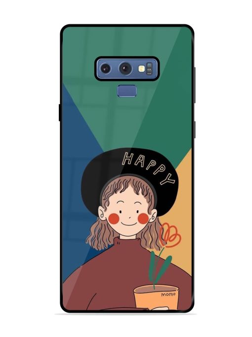 Happy Momo Glossy Soft Edge Case for Samsung Galaxy Note 9 Chachhi