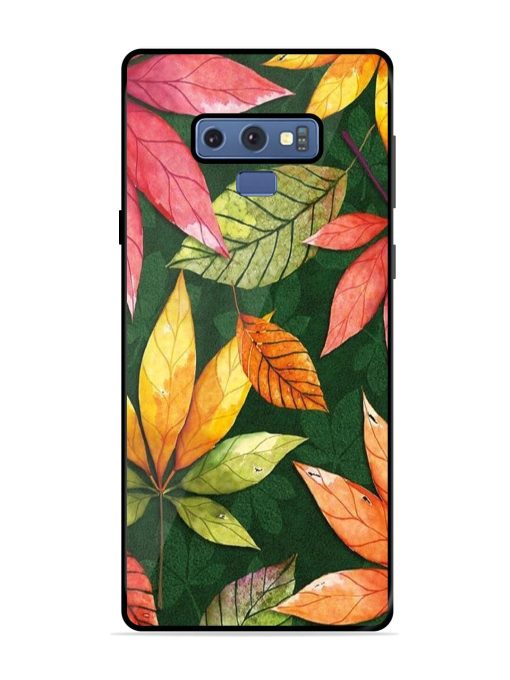 Autumn'S Embrace Glossy Soft Edge Case for Samsung Galaxy Note 9 Chachhi