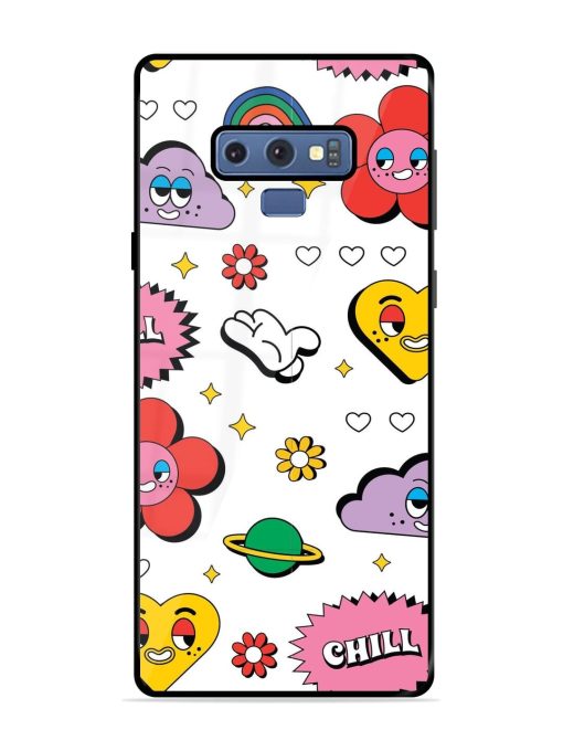 Whimsical Wonderland Glossy Soft Edge Case for Samsung Galaxy Note 9 Chachhi