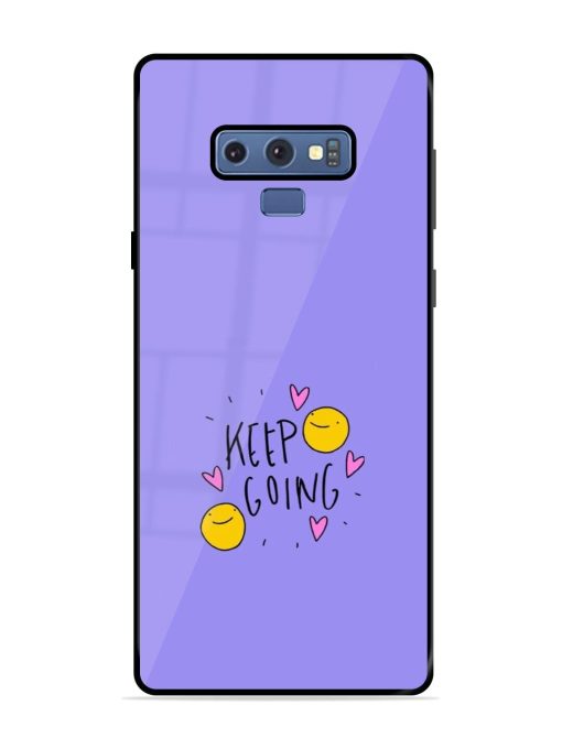 Smiling Through It All Glossy Soft Edge Case for Samsung Galaxy Note 9 Chachhi