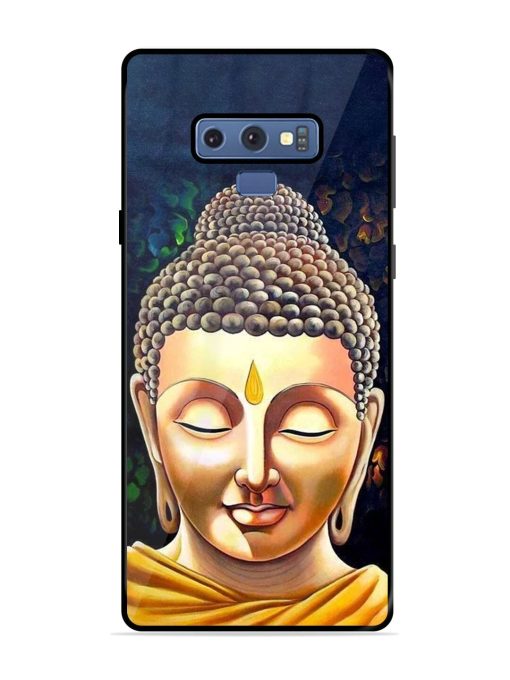 Buddha Face Glossy Soft Edge Case for Samsung Galaxy Note 9 Chachhi