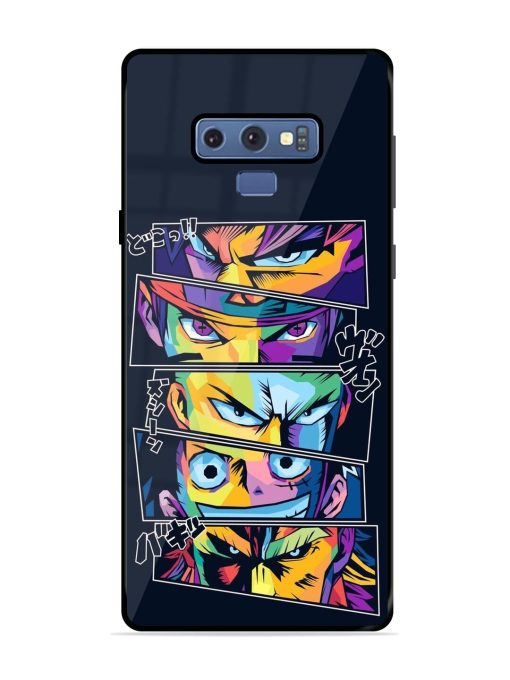 One Piece Powerhouse Glossy Soft Edge Case for Samsung Galaxy Note 9 Chachhi