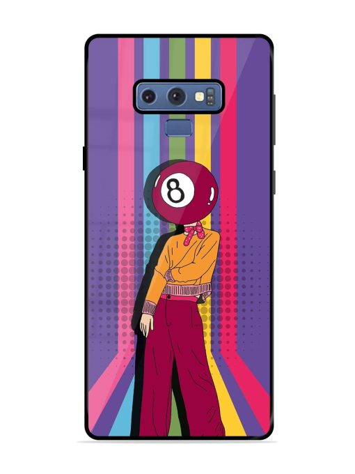 Eight Ball Fashionista Glossy Soft Edge Case for Samsung Galaxy Note 9 Chachhi