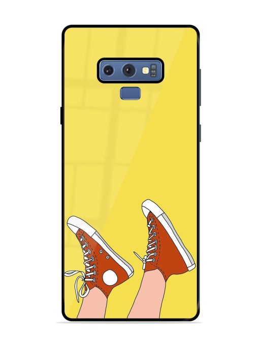 Kicking Back Glossy Soft Edge Case for Samsung Galaxy Note 9
