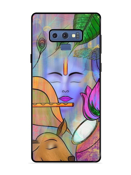 Divine Serenity Glossy Soft Edge Case for Samsung Galaxy Note 9 Chachhi