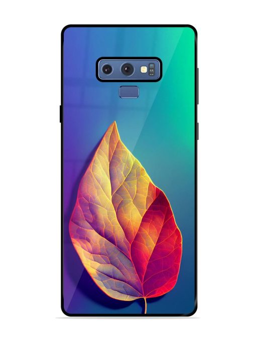 Autumn'S Embrace Glossy Soft Edge Case for Samsung Galaxy Note 9 Chachhi