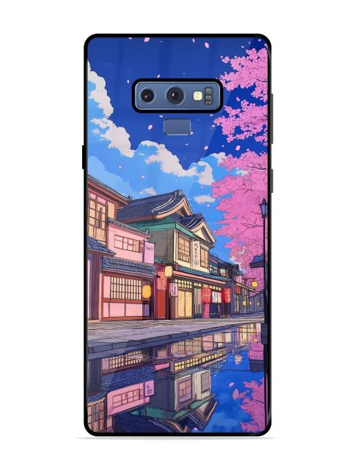 Tranquil Reflections Glossy Soft Edge Case for Samsung Galaxy Note 9