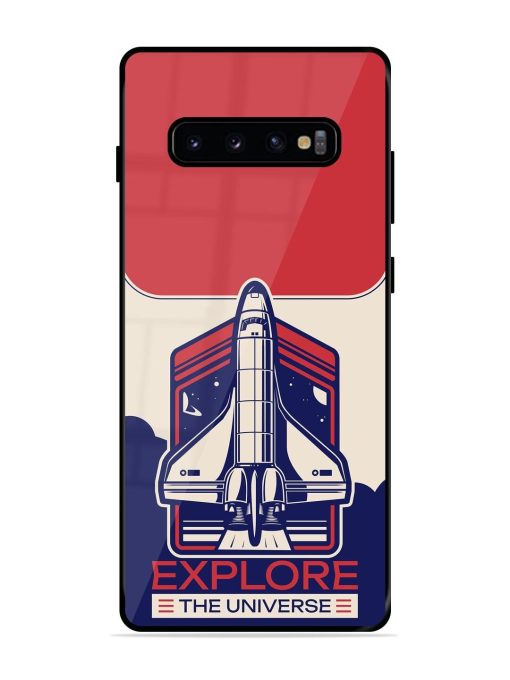 Cosmic Voyage Glossy Soft Edge Case for Samsung Galaxy S10 Plus Chachhi