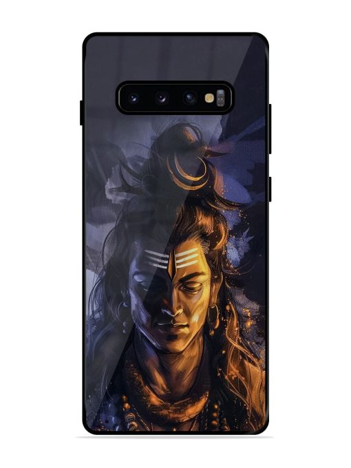 Lord Shiva Glossy Soft Edge Case for Samsung Galaxy S10 Plus Chachhi